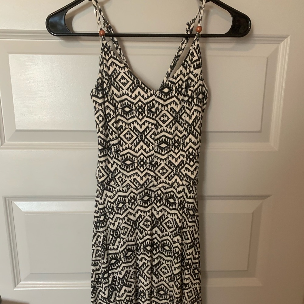 Black and White Dress